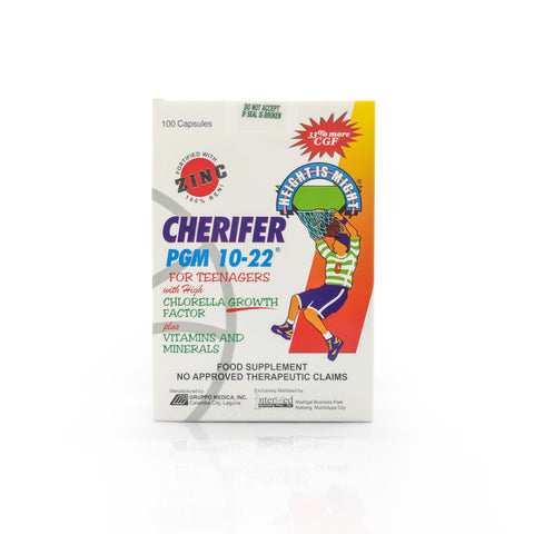 Cherifer PGM 10- 22® For Teenagers with Zinc 200mg Capsule