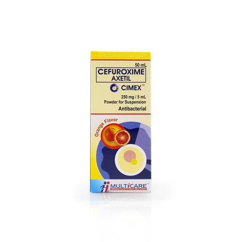 Cimex™ 250mg/5mL Powder for Suspension Orange Flavor 50mL