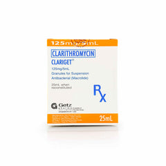 Clariget® Granules for Suspension 125mg/5mL Clarithromycin