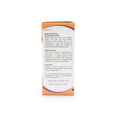 Clarithromed Clarithromycin 125mg/5mL Suspension 50mL