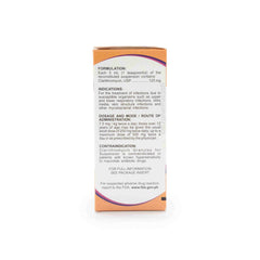 Clarithromed Clarithromycin 125mg/5mL Suspension 50mL