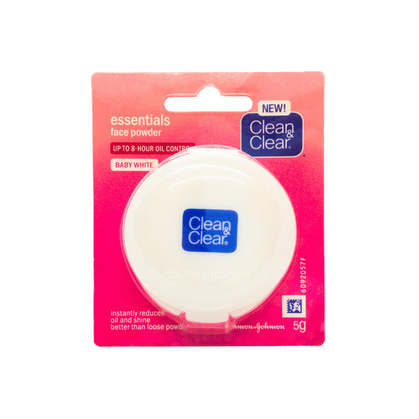 Clean & Clear® Essentials Face Powder Baby White 5g
