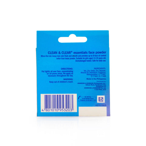 Clean & Clear® Essentials Face Powder Naturally Beige 10g