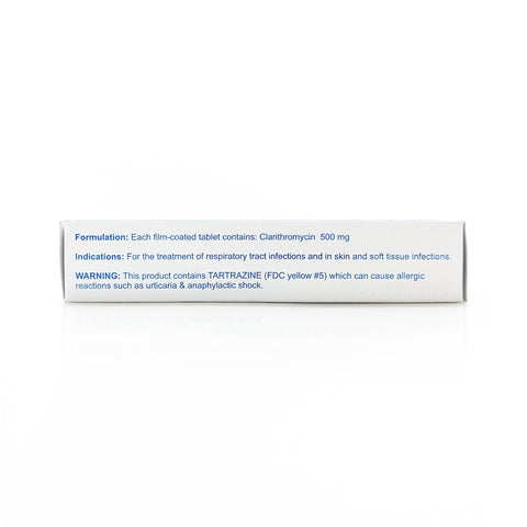 Clistanex Forte Clarithromycin 500mg Tablets