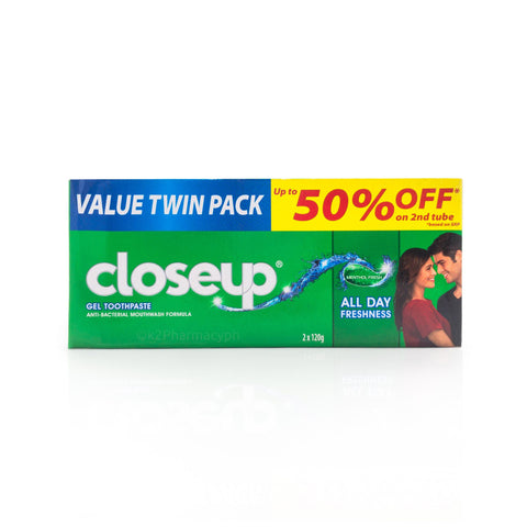 Close Up® All Day Freshness 2 x 120g