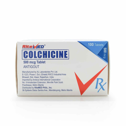 Ritemed® Colchicine 500mcg Tablets