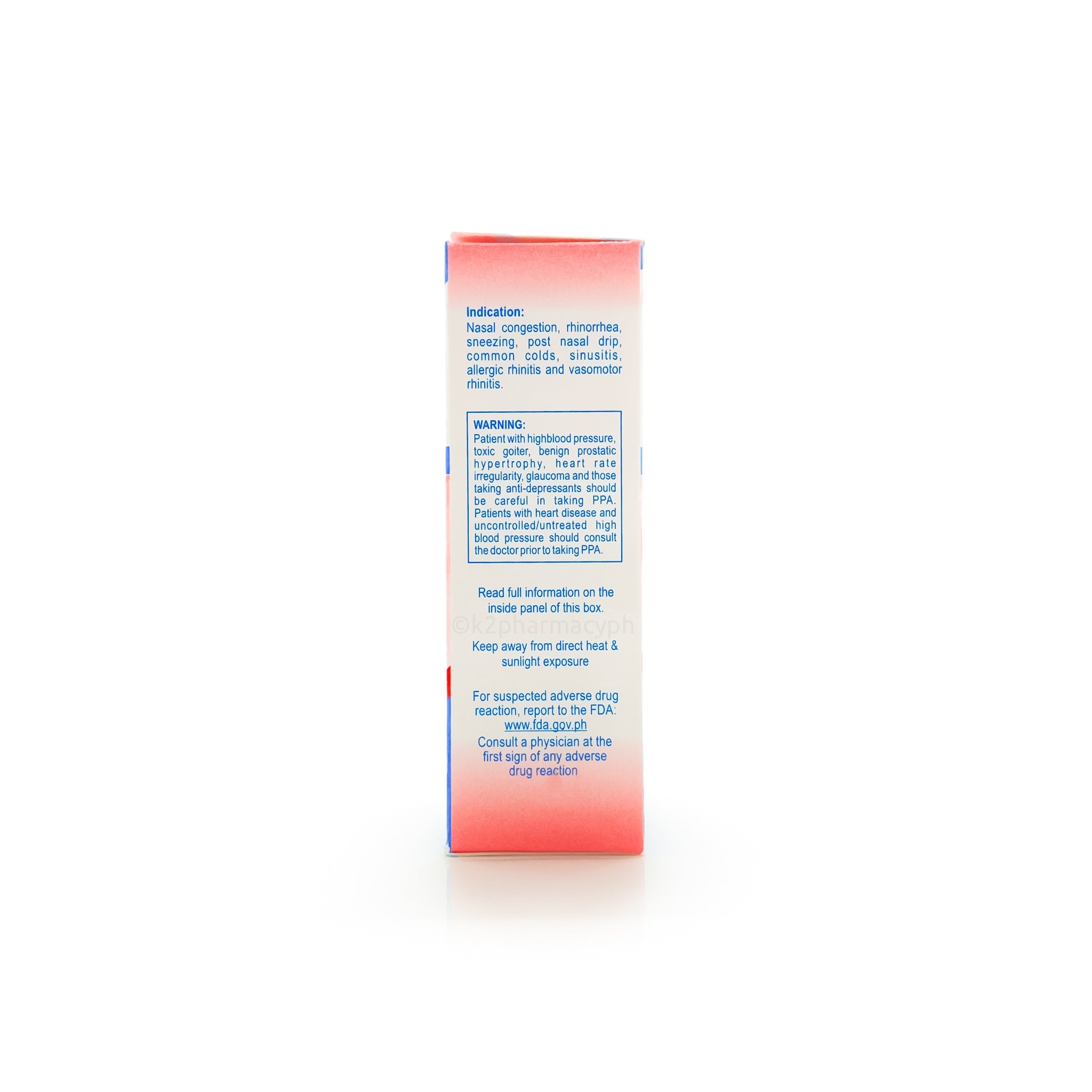 Colds-Off Phenylpropanolamine HCL 6.25mg/mL Oral Drops 15mL