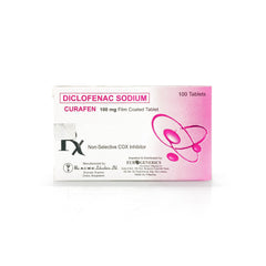 Curafen Diclofenac Sodium 100mg Tablets