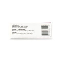 Curafen Diclofenac Sodium 100mg Tablets