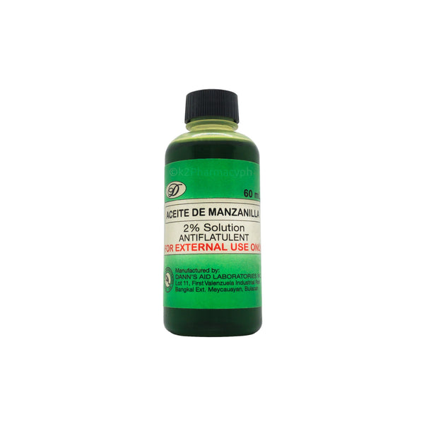 Dann's Aceite De Manzanilla 60mL