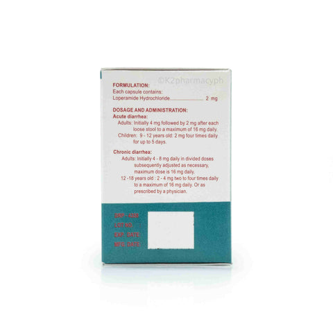 Datab Loperamide HCl 2mg Capsule