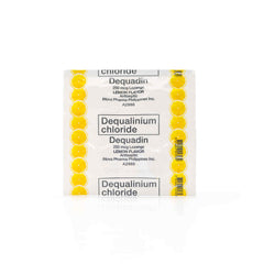 Dequadine 250mcg Lozenge Lemon