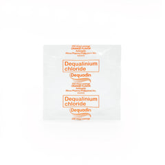 Dequadine 250mcg Lozenge Orange