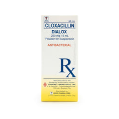 Dialox Cloxacillin 250mg/5mL Suspension 60mL