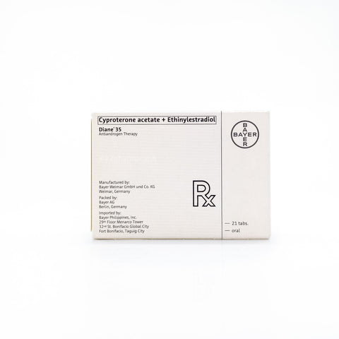 Diane® 35 Pills Cyproterone acetate + Ethinylestradiol