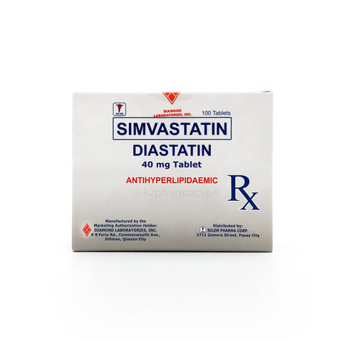 Diastatin Simvastatin 40mg Tablet