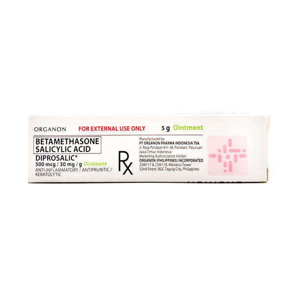 Diprosalic Betamethasone Salicylic Acid Ointment 500mcg/30mg/g