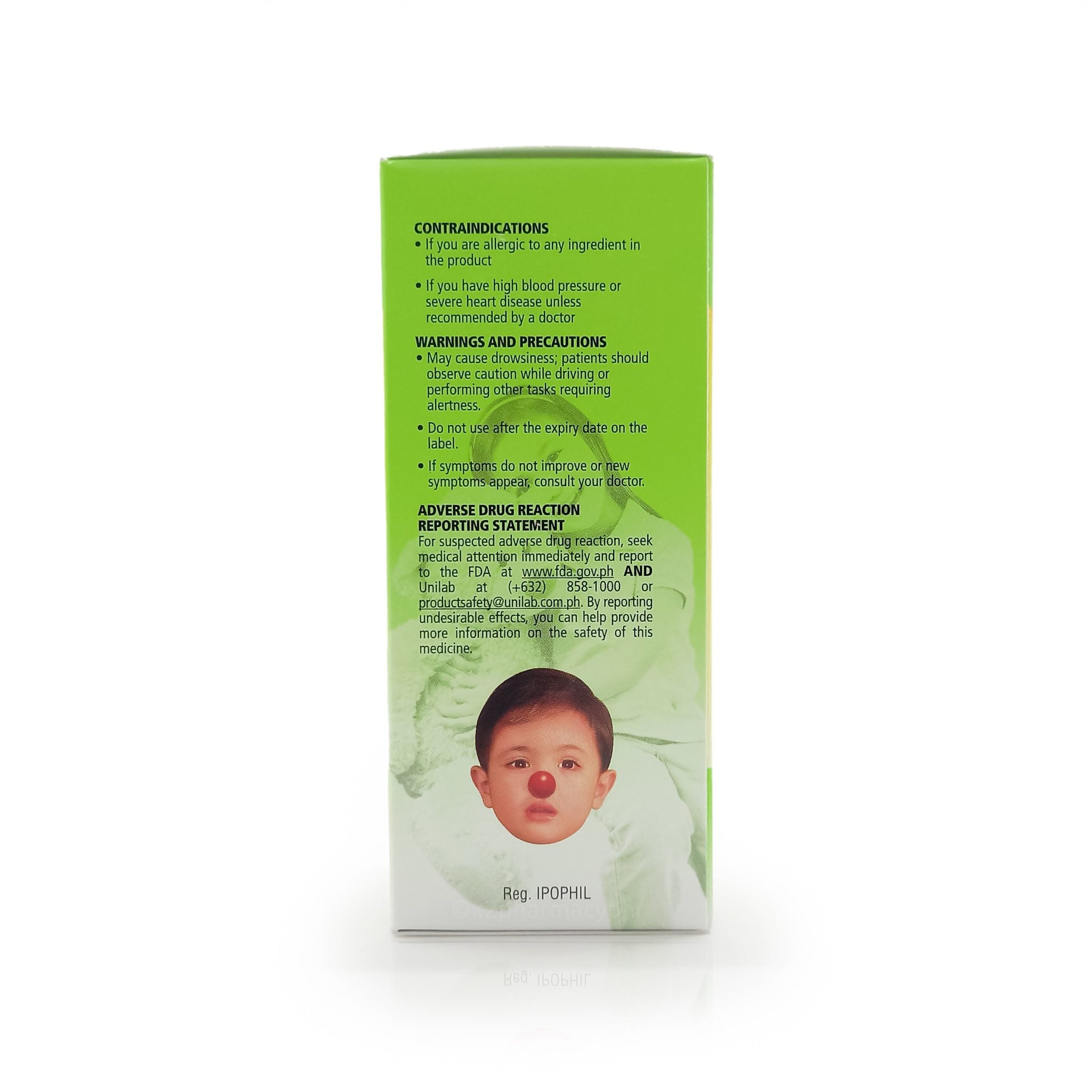 Disudrin® 5mg/1mg per 5mL Syrup Great fruit flavor 120mL