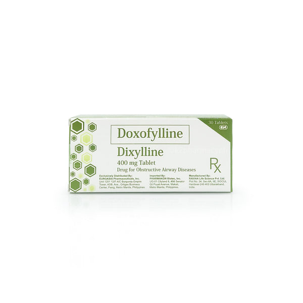 Dixylline Doxofylline 400mg Tablet