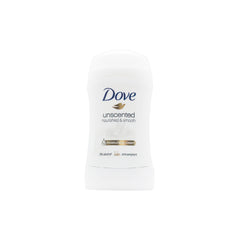 Dove Unscented Nourished & Smooth Antiperspirant Stick 40g