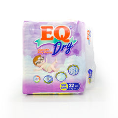 EQ® Dry Disposable Baby Diapers Newborn 4s - Main Image