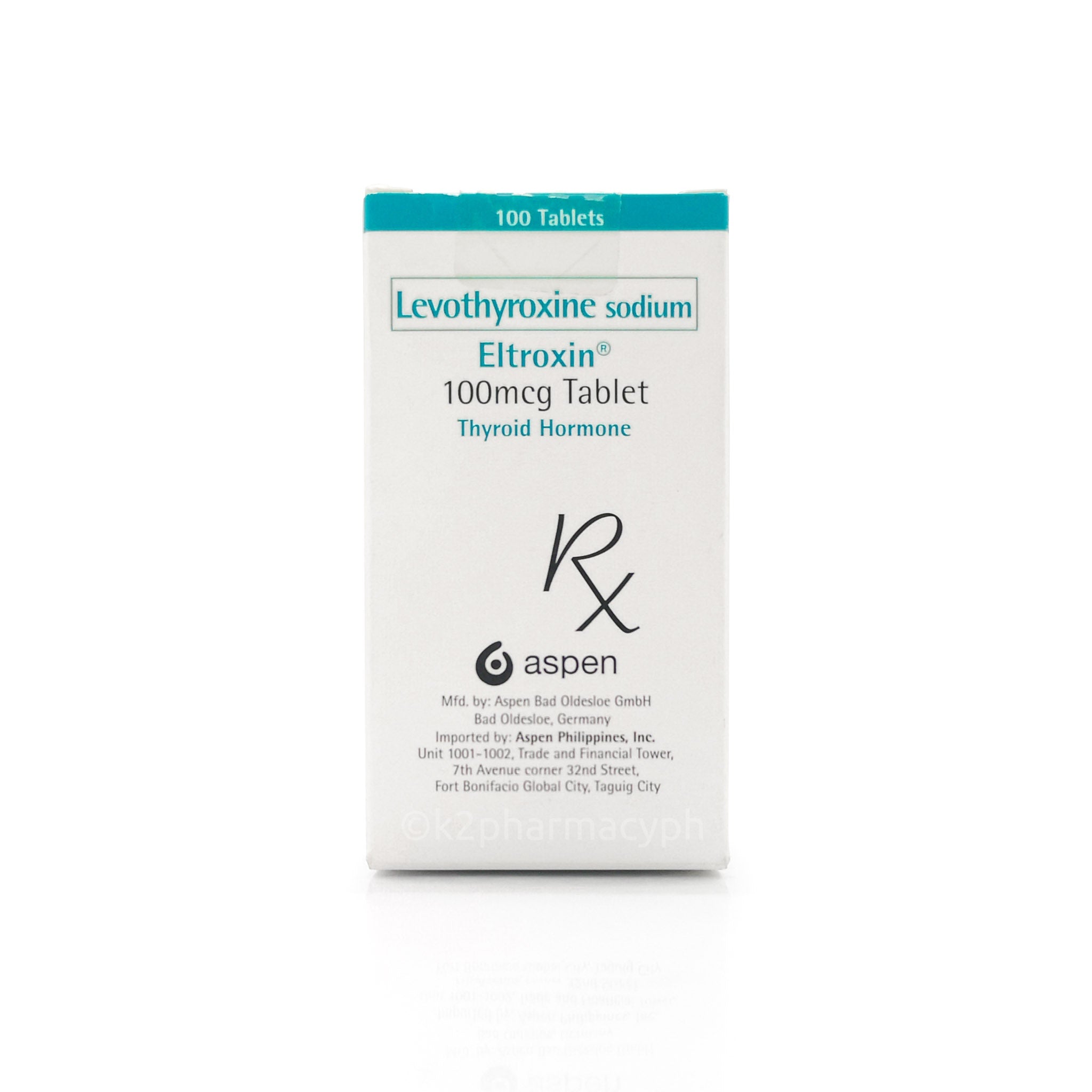 Eltroxin 100mcg Tablet