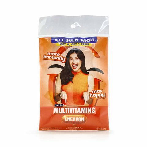 Enervon Multivitamins
Tablet 9+1 (Promo Pack)