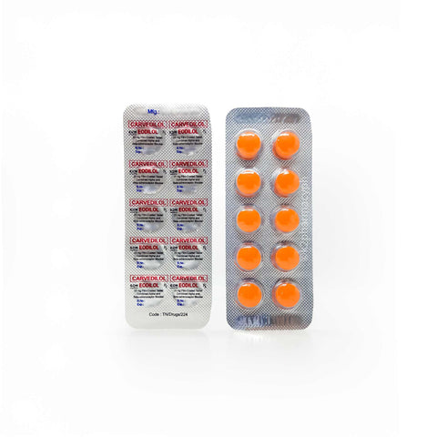 Eodilol Carvedilol 25mg Film-Coated Tablet