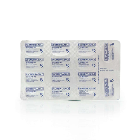 Esomeprazole Esomap -40  40mg Capsule