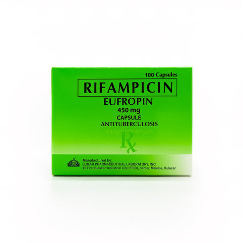 Eufropin Rifampicin 450mg Capsule