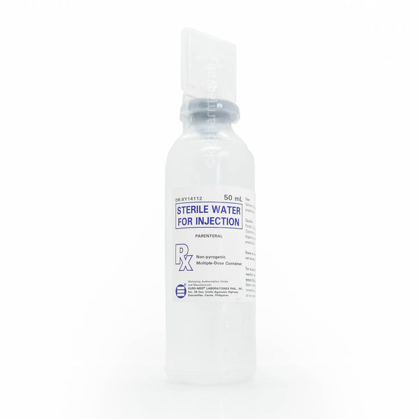 EuroMed DR-XY14112 Sterile Water for Injection 50 mL x 20s