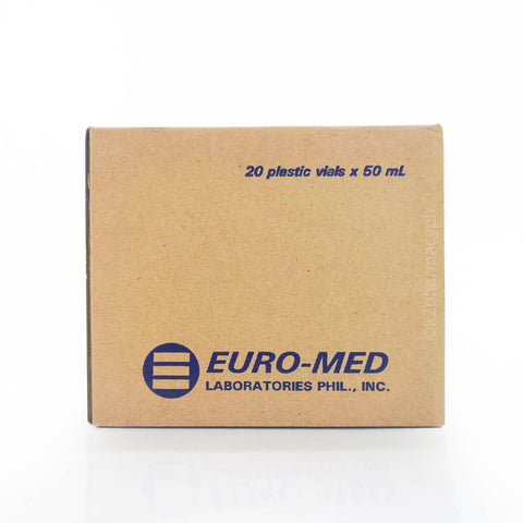 EuroMed DR-XY14112 Sterile Water for Injection 50 mL x 20s