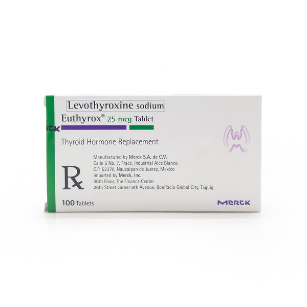 Euthyrox® 25mcg Tablet