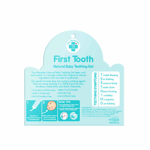 Tiny Buds™ Tiny Remedies First Tooth! Natural Baby Teething Gel 20g