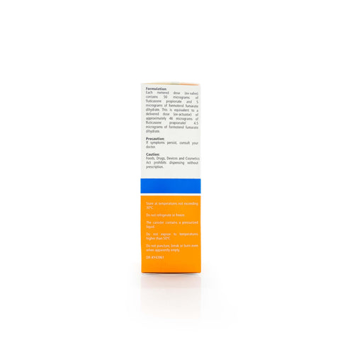 Flutiform® 50mcg/5mcg Metered Dose Inhaler (Suspension)