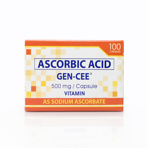 Gen-Cee® Ascorbic Acid 500mg Capsule