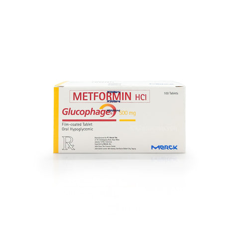 Glucophage® 500mg Film-Coated Tablet