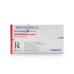 Glucophage® XR 750mg Extended Release Tablets