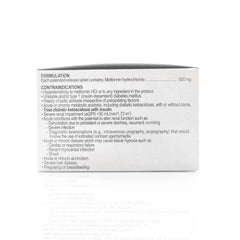 Glumet® - XR 500mg Extended-Release Tablets