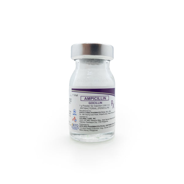 Gocillin Ampicillin 1g Powder for Injection (I.M./I.V.) 10 Vials