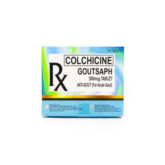 Goutsaph Colchicine 500mcg Tablet