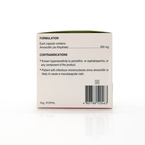 Himox® Amoxicillin Capsule 500mg