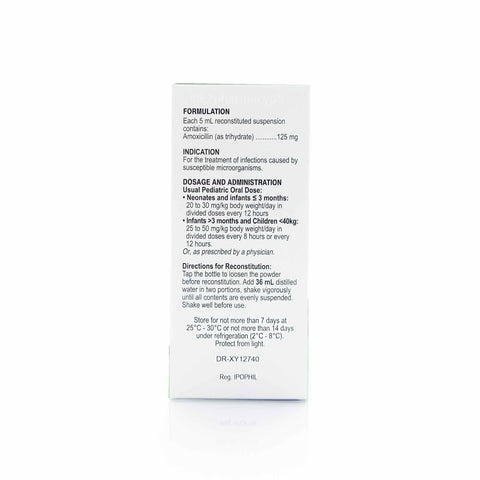 Himox® Amoxicillin Suspension 125mg