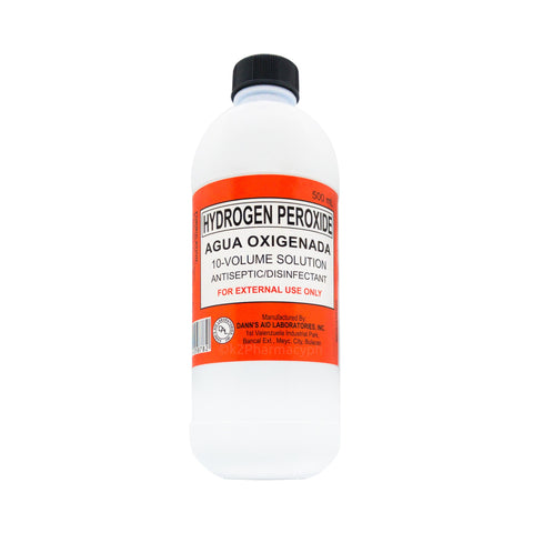 Hydrogen Peroxide Agua Oxigenada 500mL