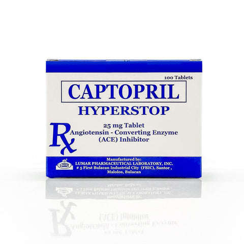 Hyperstop Captorpril 25mg Tablets