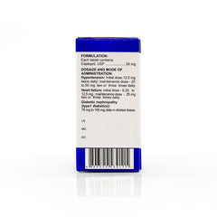 Hyperstop Captorpril 25mg Tablets