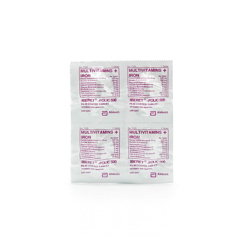 Iberet® - Folic 500 Tablet