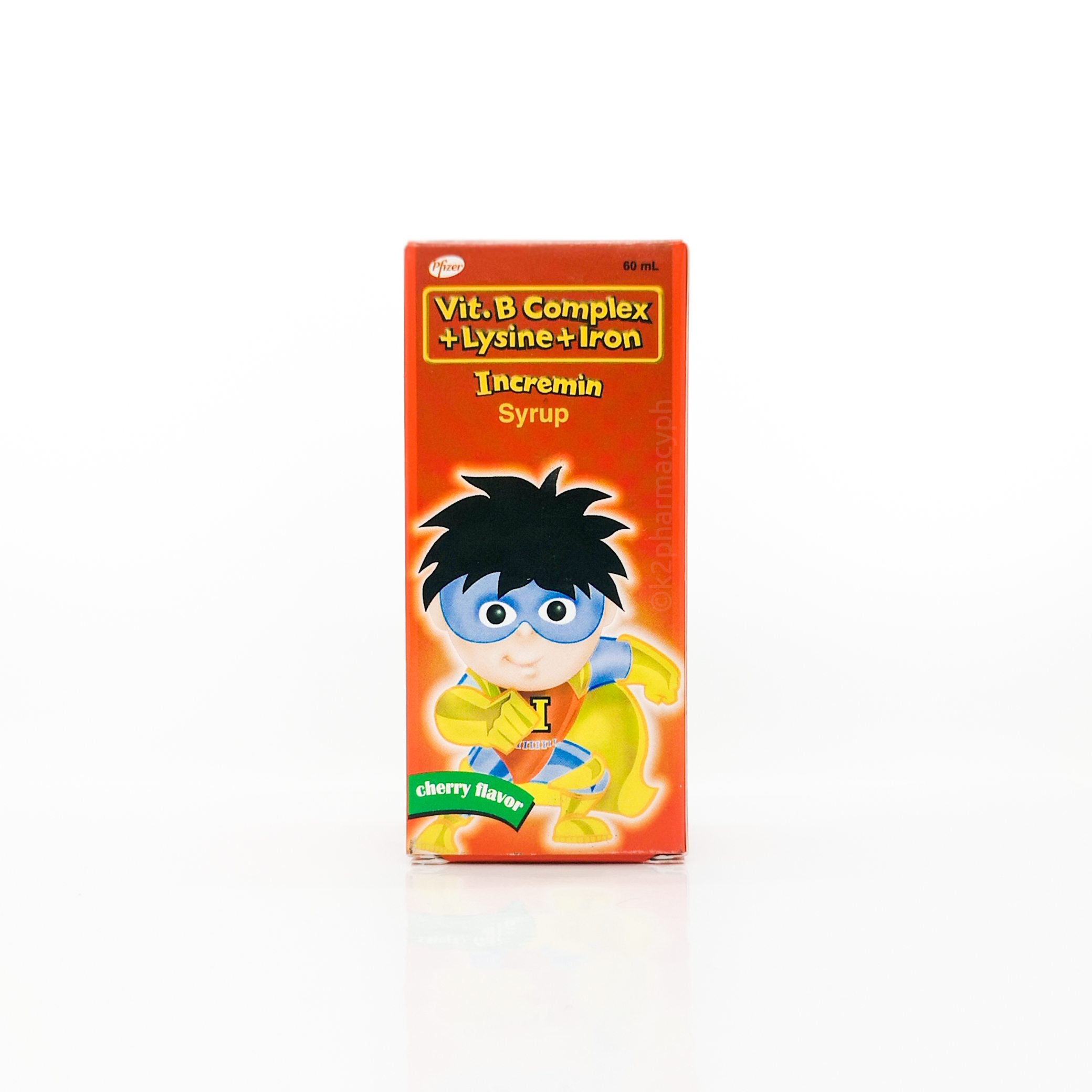 Incremin Syrup Cherry Flavor 60 mL
