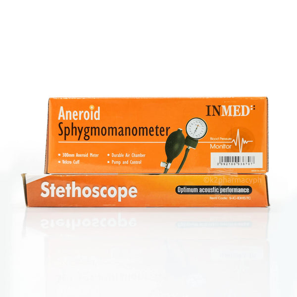 INMED Sphygmomanometer with Stethoscope