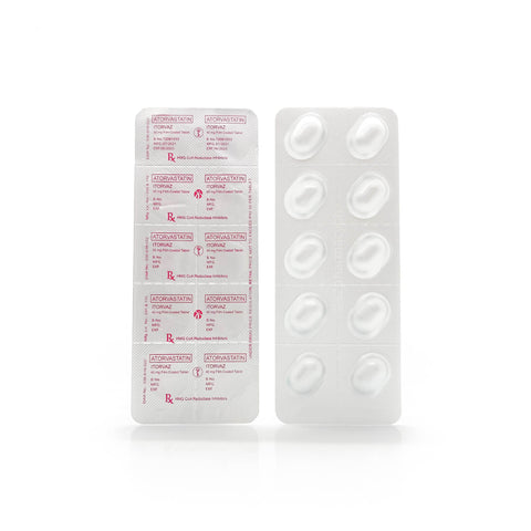 Itorvaz Atorvastatin 40mg Tablets